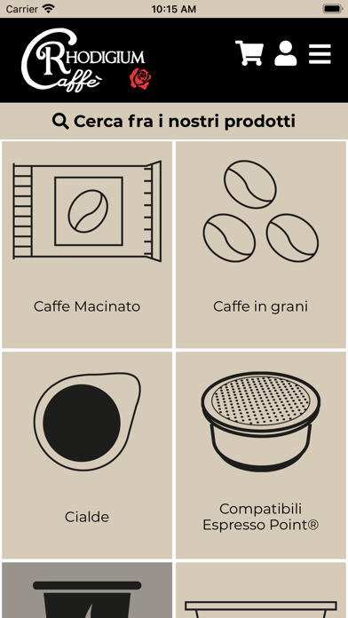 Screenshot #1 pour Rhodigium caffè