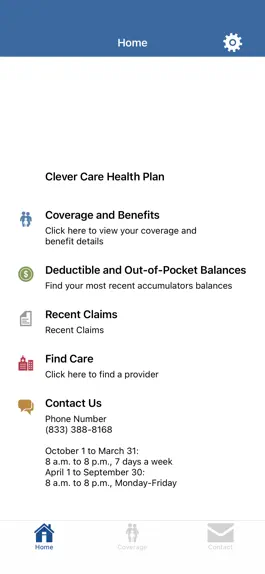 Game screenshot Clever Care Health Plan apk