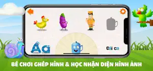 Dạy Bé Học Chữ Cái - Ghép Hình screenshot #1 for iPhone