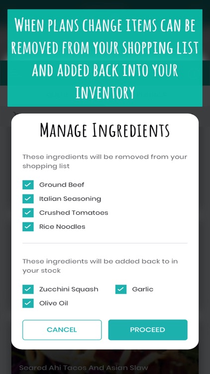 Stash: Meal Planner screenshot-9
