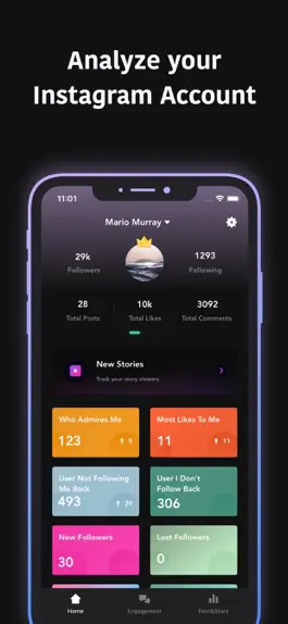 Game screenshot IG Report:подписчики инстаграм mod apk