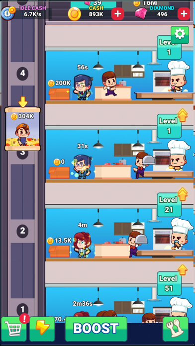 Food Idle Restaurant Screenshot
