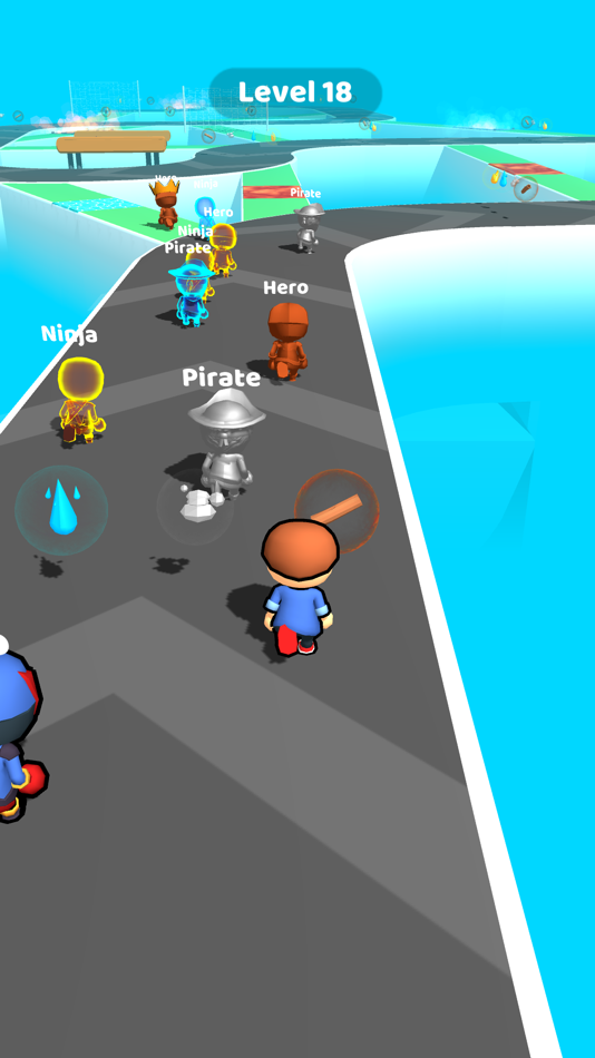 #1. Element Run! (iOS) By: Mood Games OU