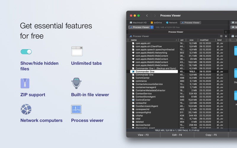 Screenshot #2 for Commander One: File Manager