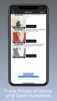price tracker for shein iphone screenshot 1