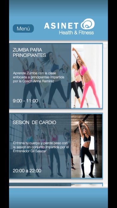 Screenshot #2 pour Asinet Health & Fitness