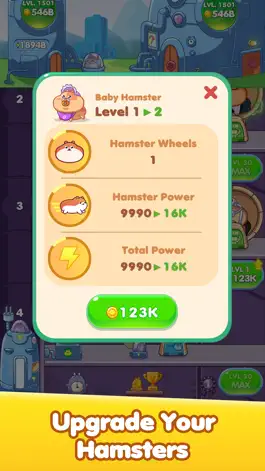 Game screenshot Idle Hamster Power apk