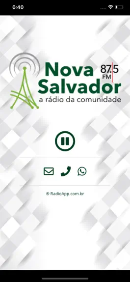 Game screenshot Rádio Nova Salvador 87.5 FM mod apk