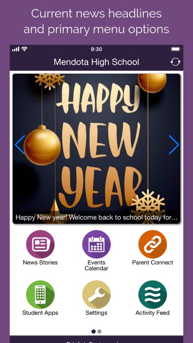 Mendota HS Screenshot