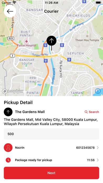 FGVDelivery Consumer App Screenshot