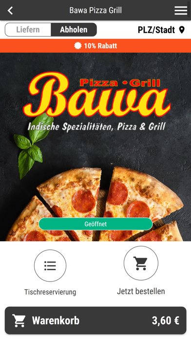 Bawa Pizza Grill Screenshot
