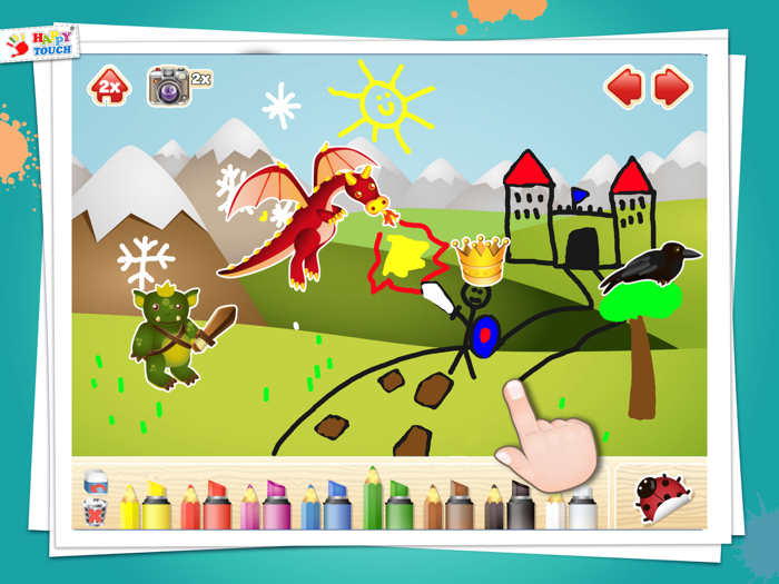 KIDS-COLORING BOOK Happytouch®