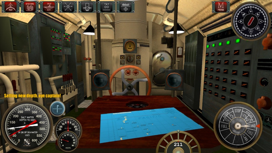 #6. Silent Depth Submarine Sim (iOS) 来自: COBBLECROWD