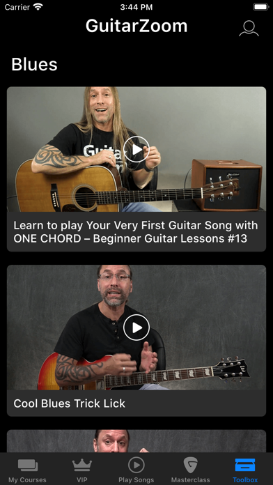 GuitarZoom Screenshot
