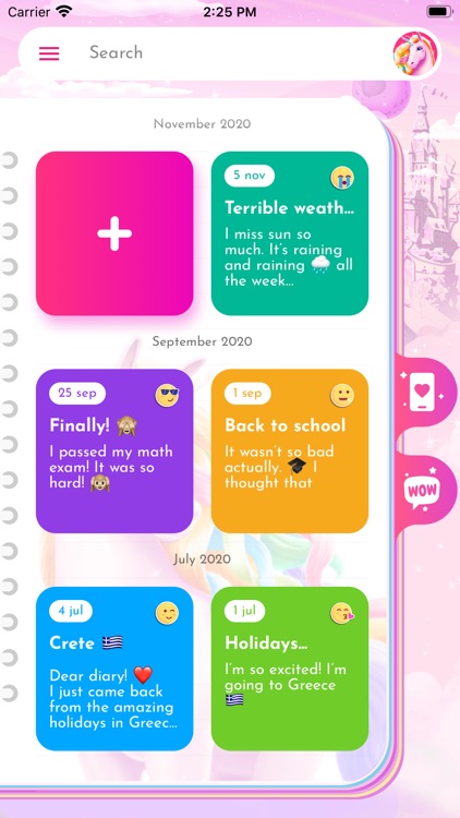 Unicorn Diary (with password)