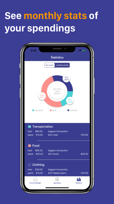 CashPal iPhone screenshot 4 - Finance app