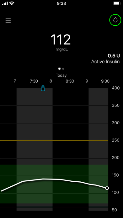 MiniMed™ Clinical Screenshot