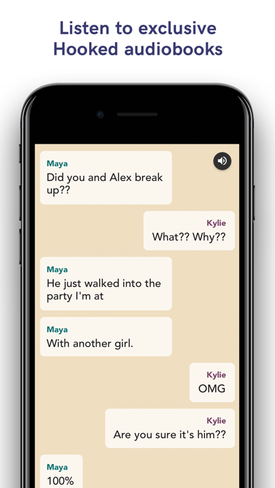 HOOKED - Chat Stories screenshot 2