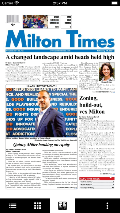 Milton Times Screenshot