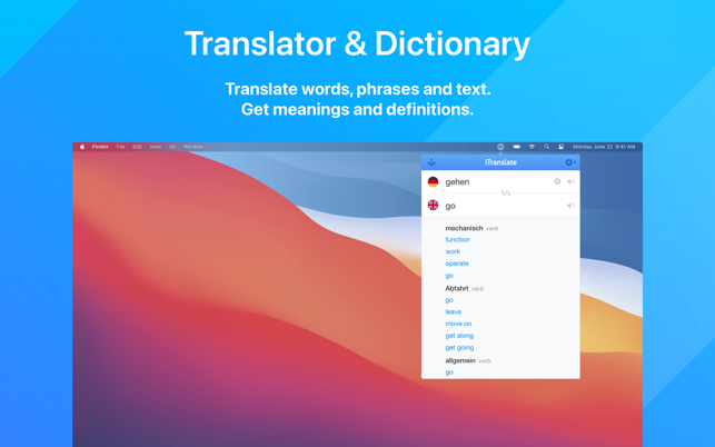 ‎iTranslate Translator Screenshot