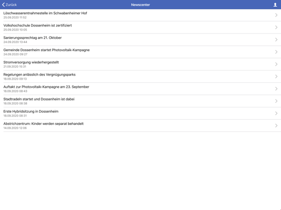 Screenshot #6 pour Dossenheim.de