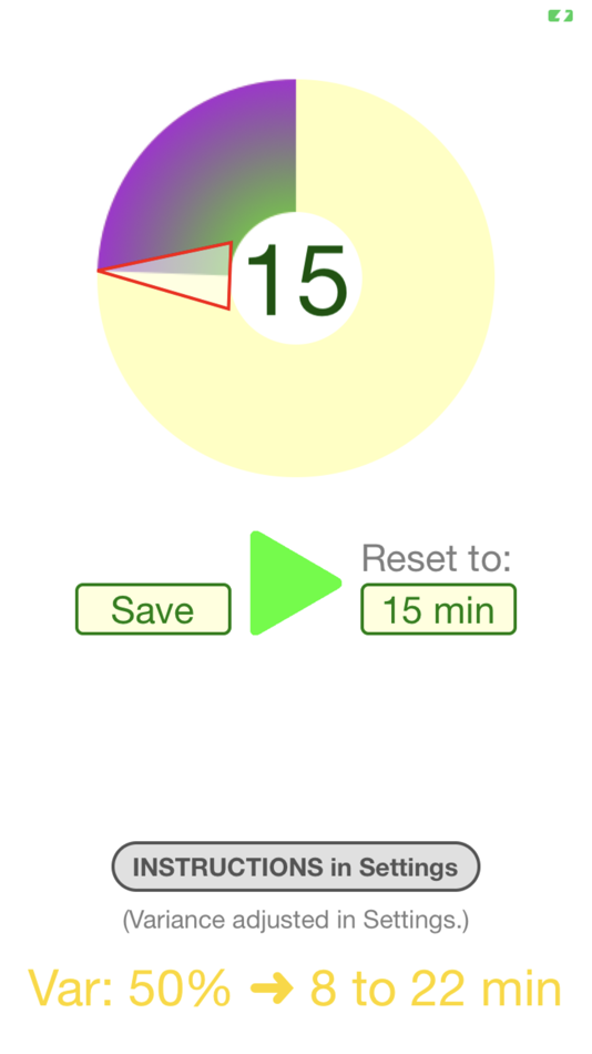 #2. Random Countdown Timer (iOS) 由: Tracy Mansfield