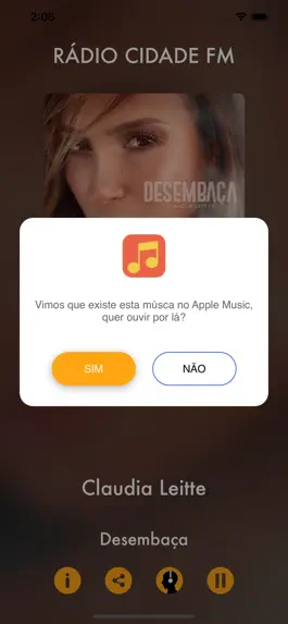 Game screenshot RADIO CIDADE FM CARATINGA MG hack