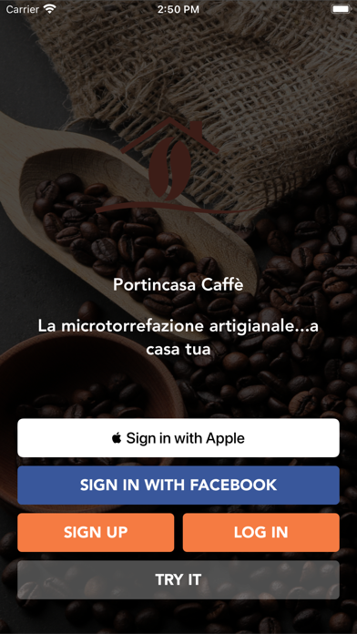 Portincasa Caffè Screenshot