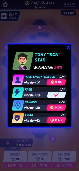 Game screenshot League of Champions: Idle hack