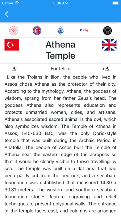 Assos Ancient City Information Screenshot 4 - AppWisp.com Assos Ancient City Information Screenshot 4 - AppWisp.com