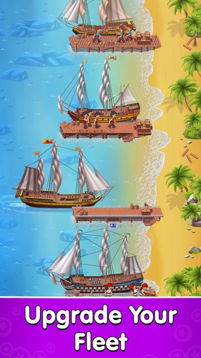 Pocket Ships Idle Tap Empire Screenshot