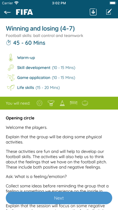 FIFA Football for Schools Screenshot