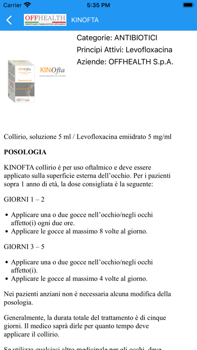 Prontuario Oftalmico OFFHEALTH Screenshot