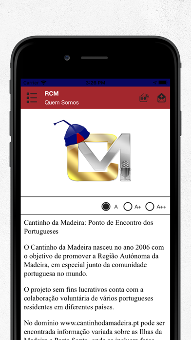 RCM Screenshot