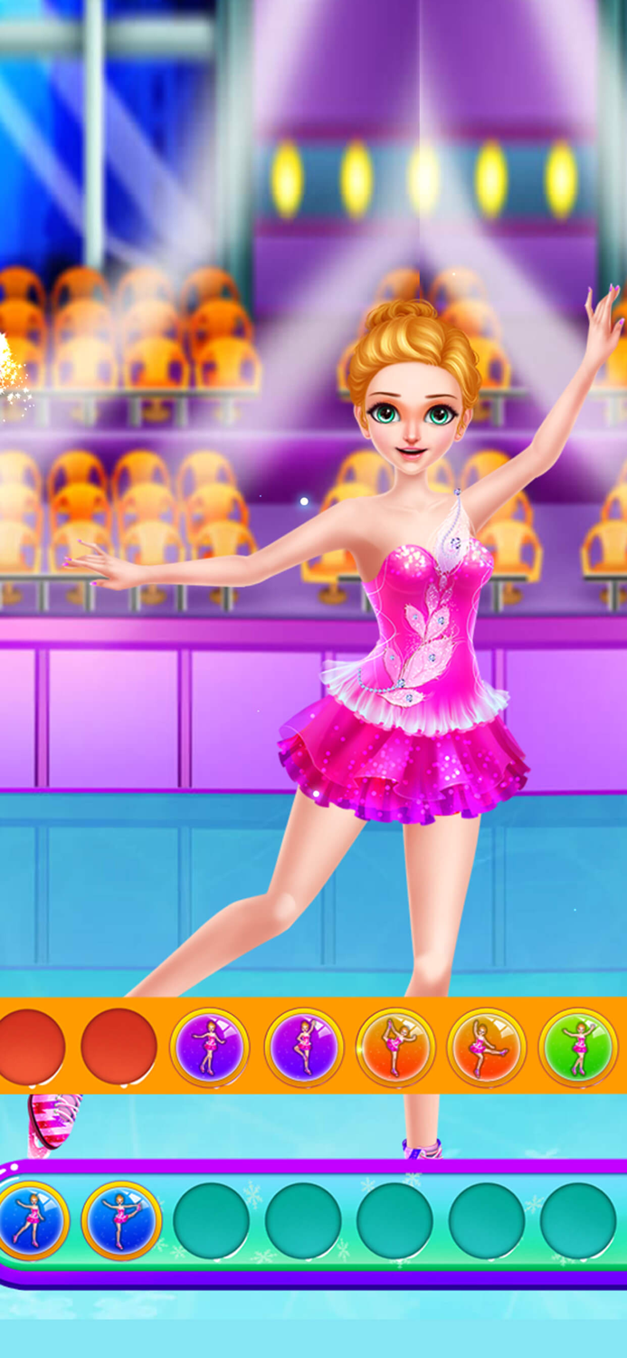 Ice Skating Princess-Girl Game