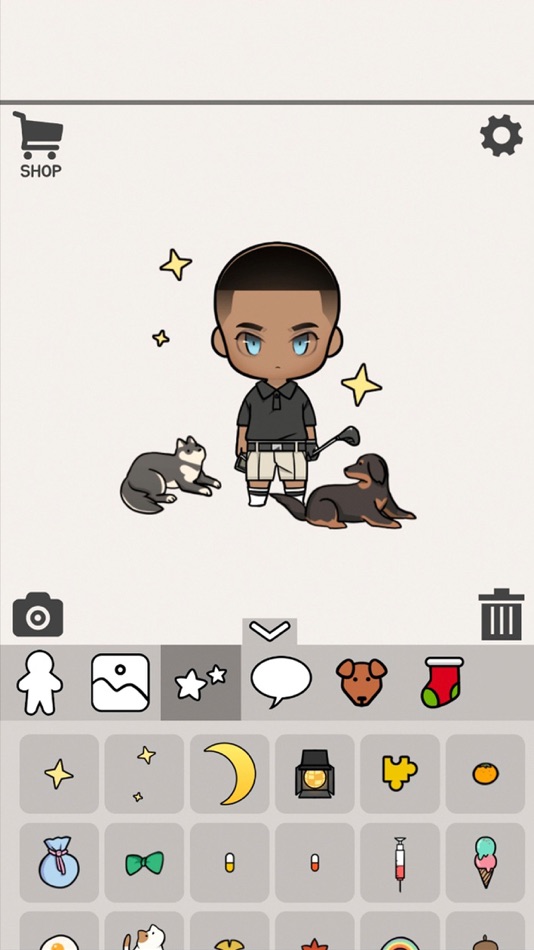 #3. Oppa doll (iOS) 由: Zzoo