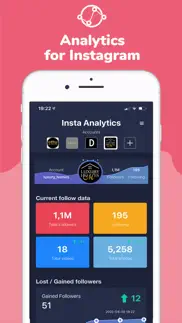 analyze pro - track followers iphone screenshot 1