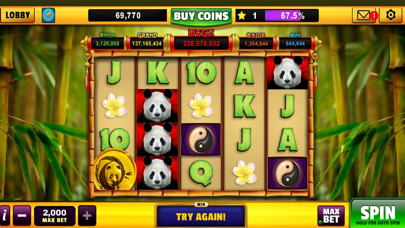 Good Fortune Slots Casino Game Screenshot