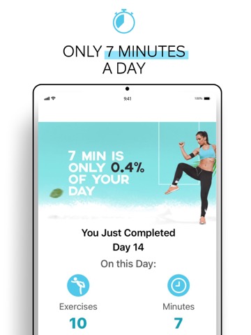 7 Minute Workout Challenge +のおすすめ画像4