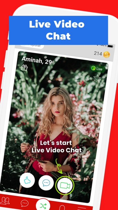 Screenshot #1 pour MatchAndTalk - Live Video Chat