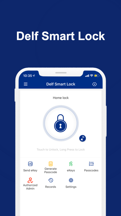 Delf Smart Lock Screenshot