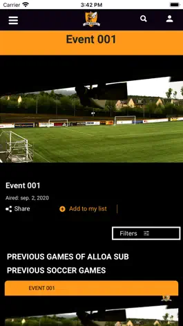 Game screenshot Alloa Athletic TV apk