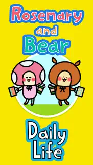 rosemary and bear: daily life iphone screenshot 1