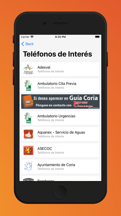 How to cancel & delete Guía Coria from iphone & ipad 2