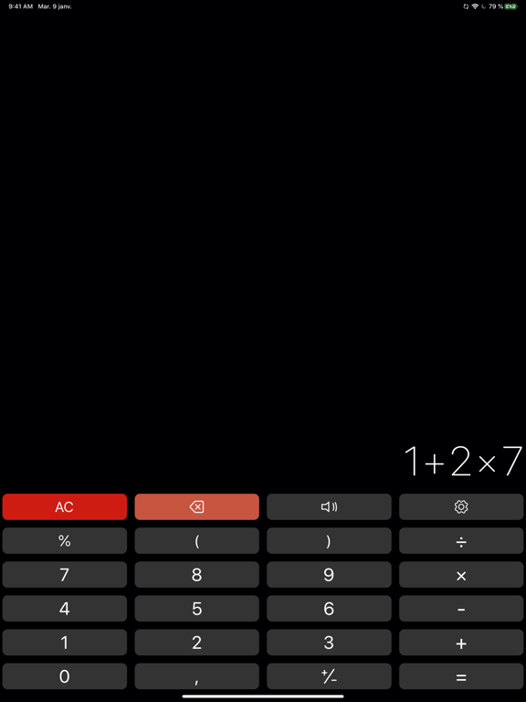 Screenshot #4 pour Calculette - CalcRight