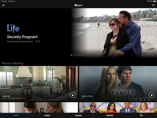 Pioneer iVideo iPad screenshot 4 - Entertainment app