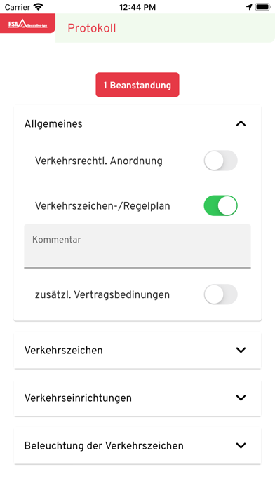 Screenshot #2 pour RSA Baustellenkontrolle