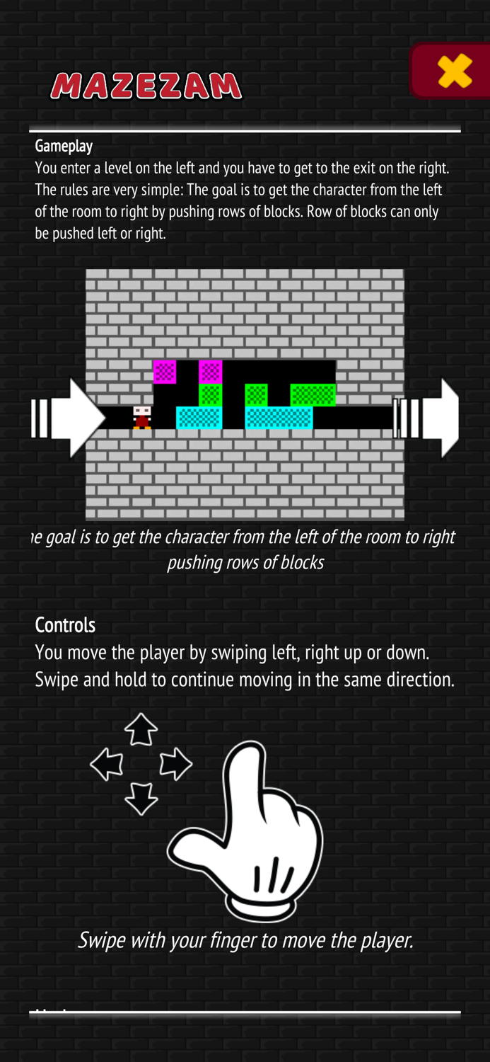 MazezaM - Puzzle Game