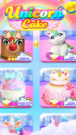 Game screenshot Unicorn Food - Rainbow Cake mod apk