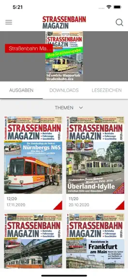 Game screenshot Straßenbahn Magazin apk